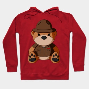 Marine Teddy Bear Hoodie